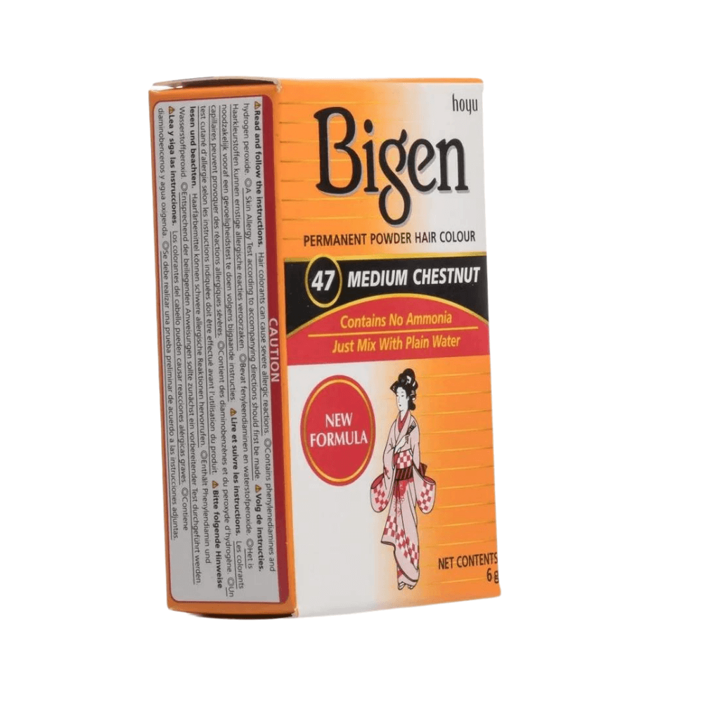 Bigen - Polvo Permanente Color De Cabello - 6g - Inzi Cosmeticos