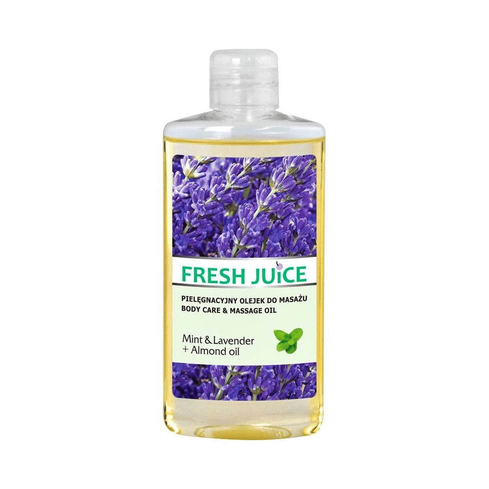 Fresh Juice - Aceite Corporal y de Masaje Menta & Lavanda + Aceite de Almendras - 150 ml - Inzi Cosmeticos