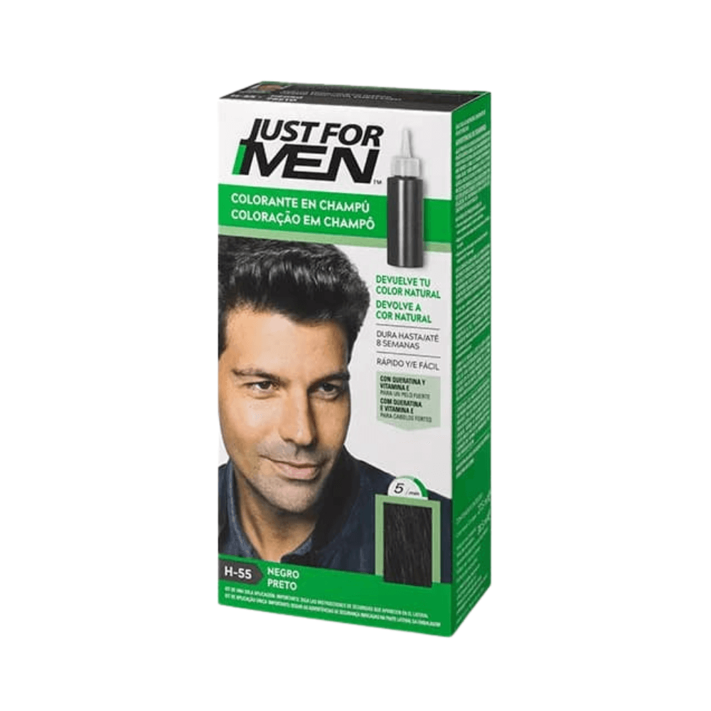Just for Men - Colorante en Champú - Inzi Cosmeticos