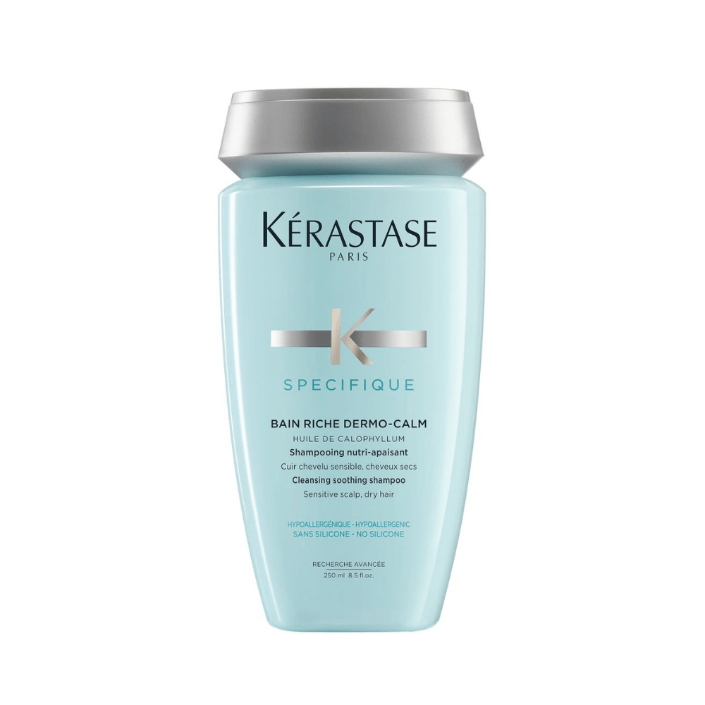 Kérastase - Specifique Bain Riche Dermo-Calm - Champú Hidratante - Cuero Cabelludo Sensible - 250 Ml - Inzi Cosmeticos