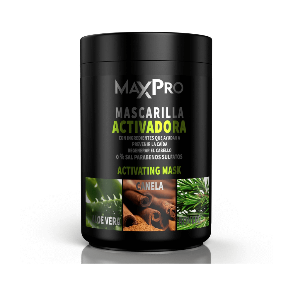 MAXPRO Mascarilla Activadora Capilar 1000 ml - Inzi Cosmeticos
