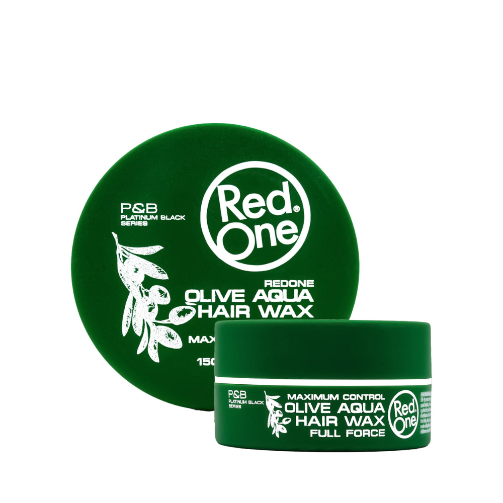 Red One - Olive - Aqua Hair Wax Full Force - 150ml - Inzi Cosmeticos