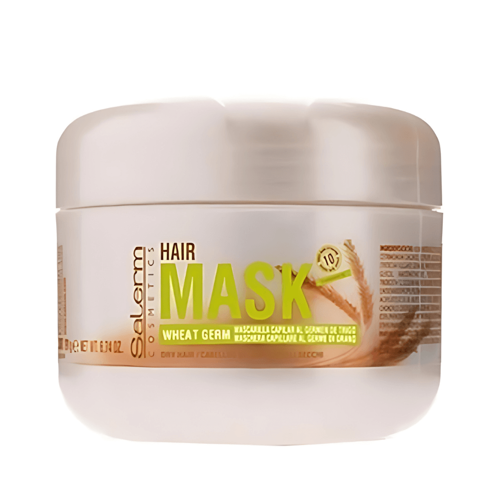Salerm - Wheat Germ Hair Mask - Mascarilla Germen Trigo - 200 Ml - Inzi Cosmeticos