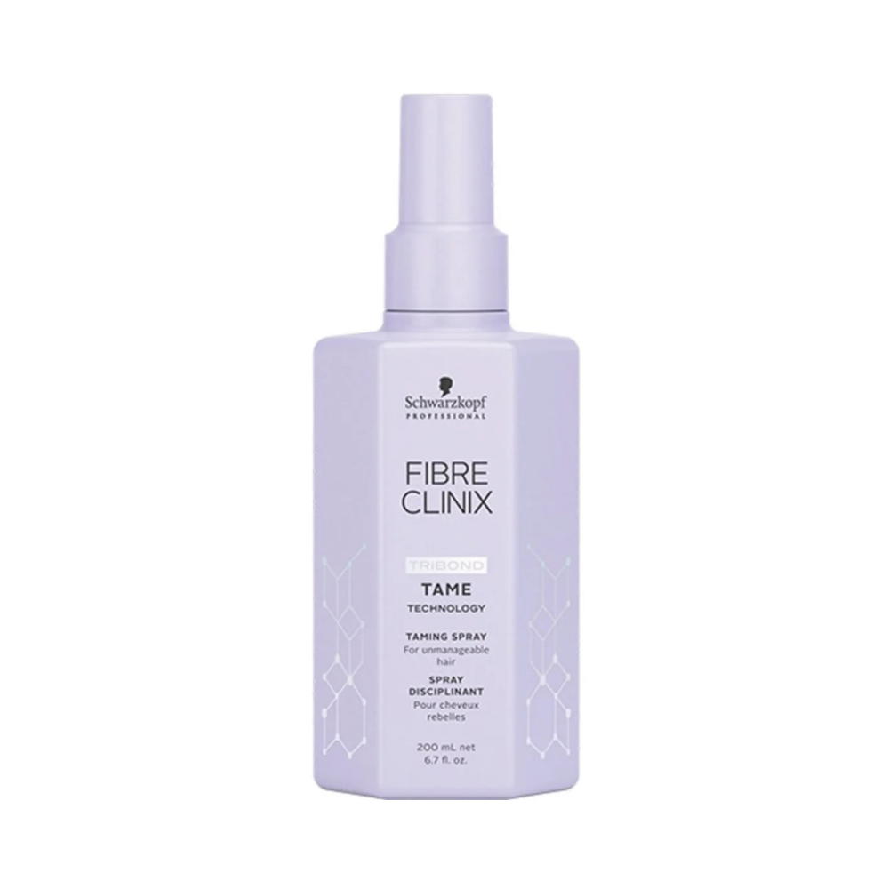 Schwarzkopf - Fibre Clinix Tribond Tame Taming Spray - 200 Ml - Inzi Cosmeticos