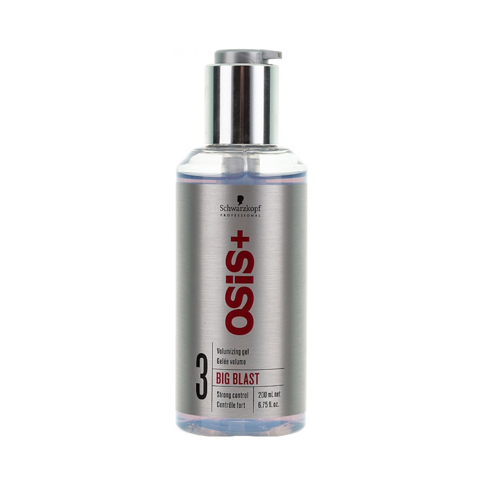 Schwarzkopf - Osis+ Big Blast Gel Voluminizador - 200 Ml - Inzi Cosmeticos