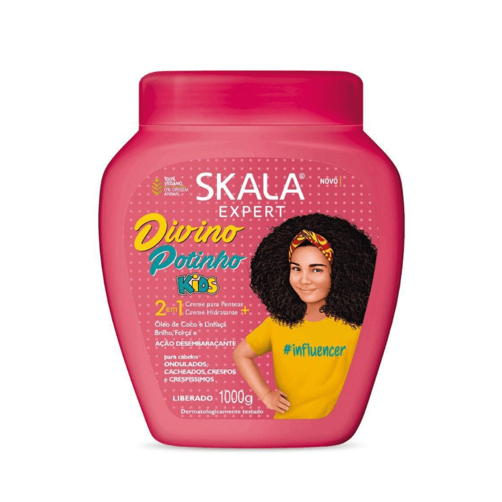 Skala - Divino Potinho - Mascarilla Capilar Kids - 1000g - Inzi Cosmeticos