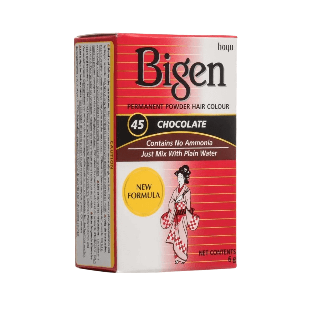 Bigen - Polvo Permanente Color De Cabello - 6g - Inzi Cosmeticos