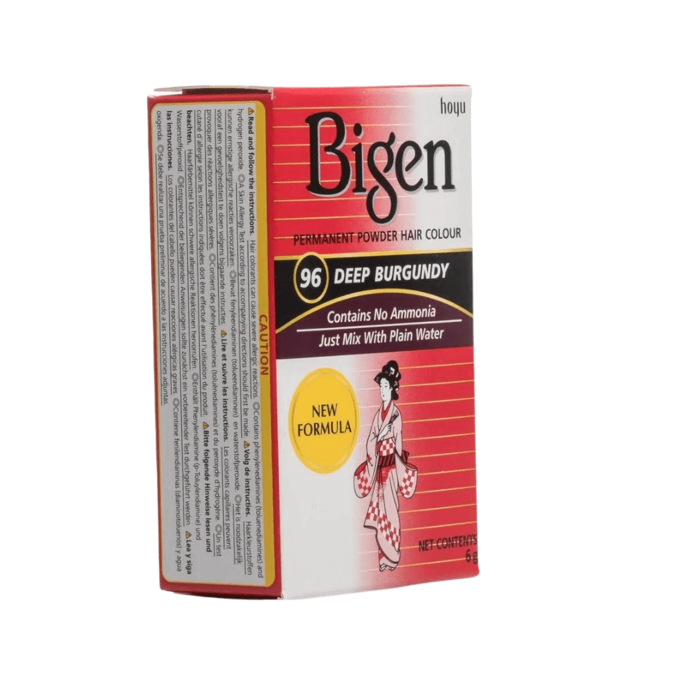 Bigen - Polvo Permanente Color De Cabello - 6g - Inzi Cosmeticos