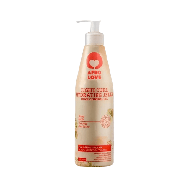 Afro Love - Tight Curl Hydrating Jelly - 450 Ml - Inzi Cosmeticos