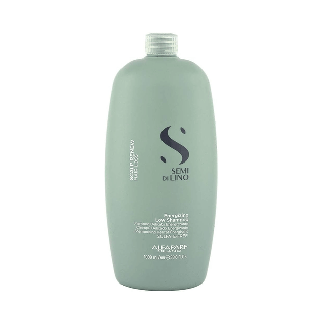 Alfaparf - Semi Di Lino Scalp Renew Energizing Low Champú - 1000 Ml - Inzi Cosmeticos