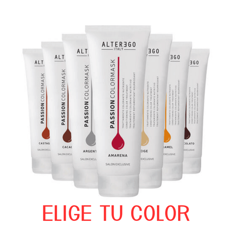 Alterego - Passion Color Mask - Mascarilla De Color - 250 Ml - Inzi Cosmeticos