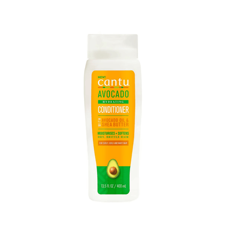 Cantu - Avocado Acondicionador Hidratante - Para Cabello Rizado, Afro Y Ondulado - 400 Ml - Inzi Cosmeticos