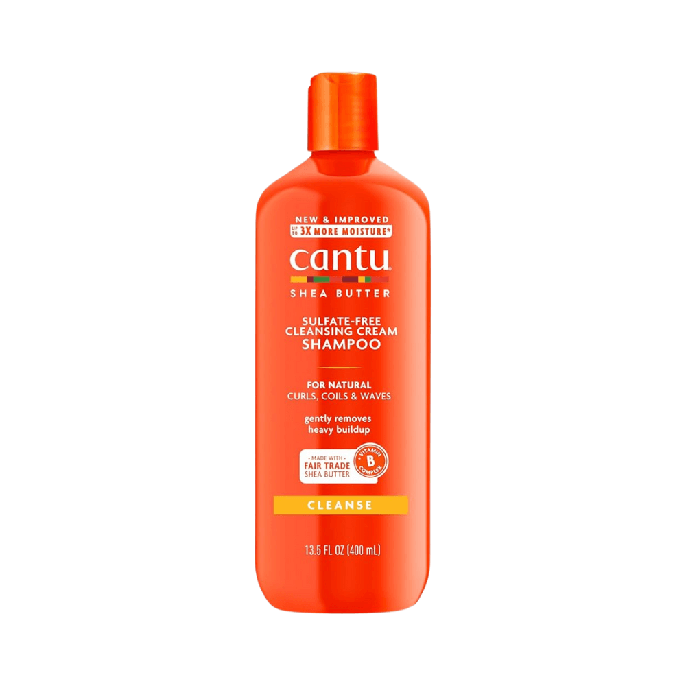 Cantu - Cleansing Cream Shampoo - Champú Crema Limpiadora - Sin Sulfato - 400 Ml - Inzi Cosmeticos
