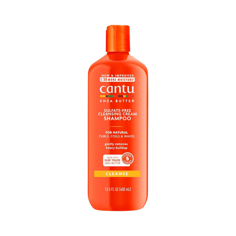 Cantu - Cleansing Cream Shampoo - Champú Crema Limpiadora - Sin Sulfato - 400 Ml - Inzi Cosmeticos