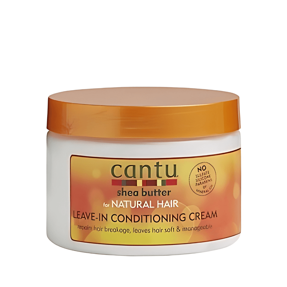Cantu - Shea Butter - Leave-in Conditioning Cream - for Natural Curls - Coils & Waves - 340 G - Inzi Cosmeticos