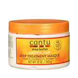 Cantu - Shea Butter Natural Hair Deep Tratamiento Masque - 340 Gr - Mascarilla De Hidratación Y Reparación Del Cabello Seco Y Quebradizo. - Inzi Cosmeticos