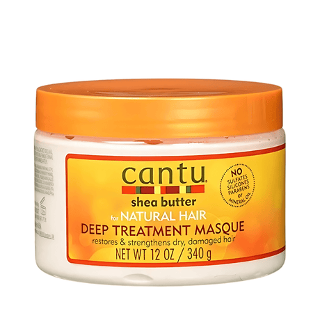 Cantu - Shea Butter Natural Hair Deep Tratamiento Masque - 340 Gr - Mascarilla De Hidratación Y Reparación Del Cabello Seco Y Quebradizo. - Inzi Cosmeticos