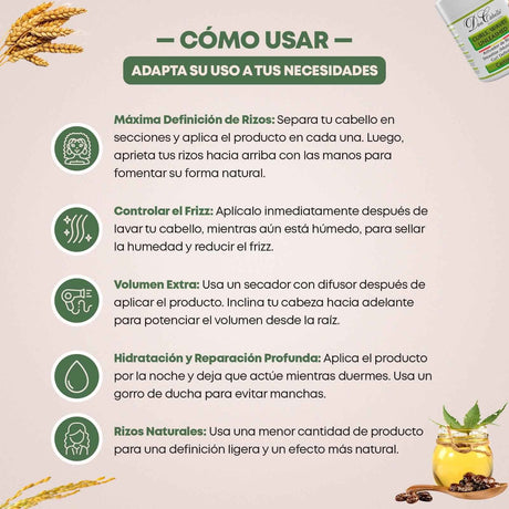 Don Cabello - Activador De Rizos en Crema - 500 Ml