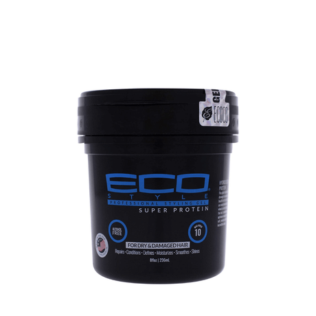 Eco Styler - Styling Gel Super Protein 236 Ml - Gel De Máxima Fijación Con Súper Proteínas - Inzi Cosmeticos