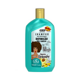 Gota Dourada - Champú Fortalecedor para Cabello Rizado 430 ml - Inzi Cosmeticos