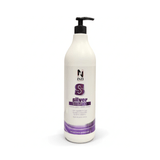 INZI No Yellow Shampoo 1000 ml – Blue toner with violet pigments to neutralize yellow and orange tones in blonde, bleached, gray or highlighted hair
