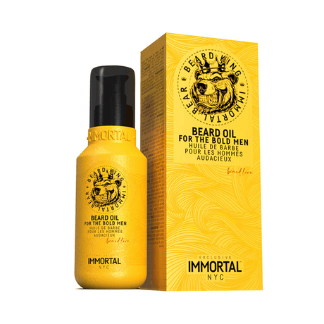Immortal - Beard King Bearl Oil - 100 Ml - Inzi Cosmeticos