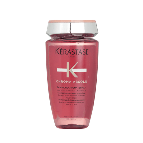 Kérastase - Chroma Absolu Bain Riche Chroma Respect - Champú Hidratante - 250 Ml - Inzi Cosmeticos