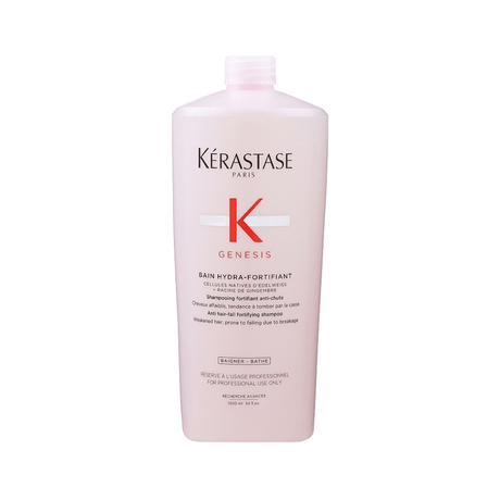 Kérastase - Genesis Bain Hydra-Fortifiant - Champú Anticaída, Anti-rotura e Hidratante - 1000 Ml - Inzi Cosmeticos
