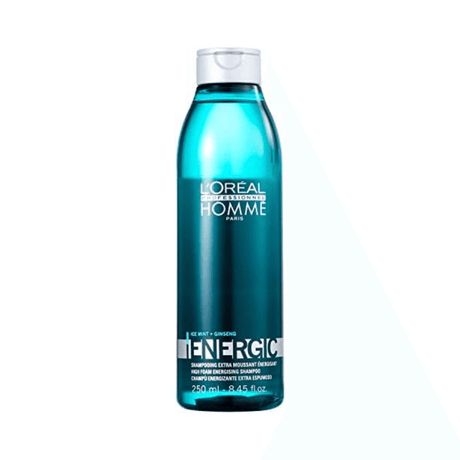 L’Oréal Professionnel Homme Energic Champú – 250 ml - Inzi Cosmeticos