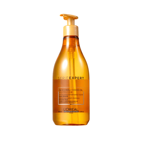 L'oréal Professionnel Paris - Serie Expert Glycerol + Coco Oil Nutrifier Champú - 500 Ml - Inzi Cosmeticos