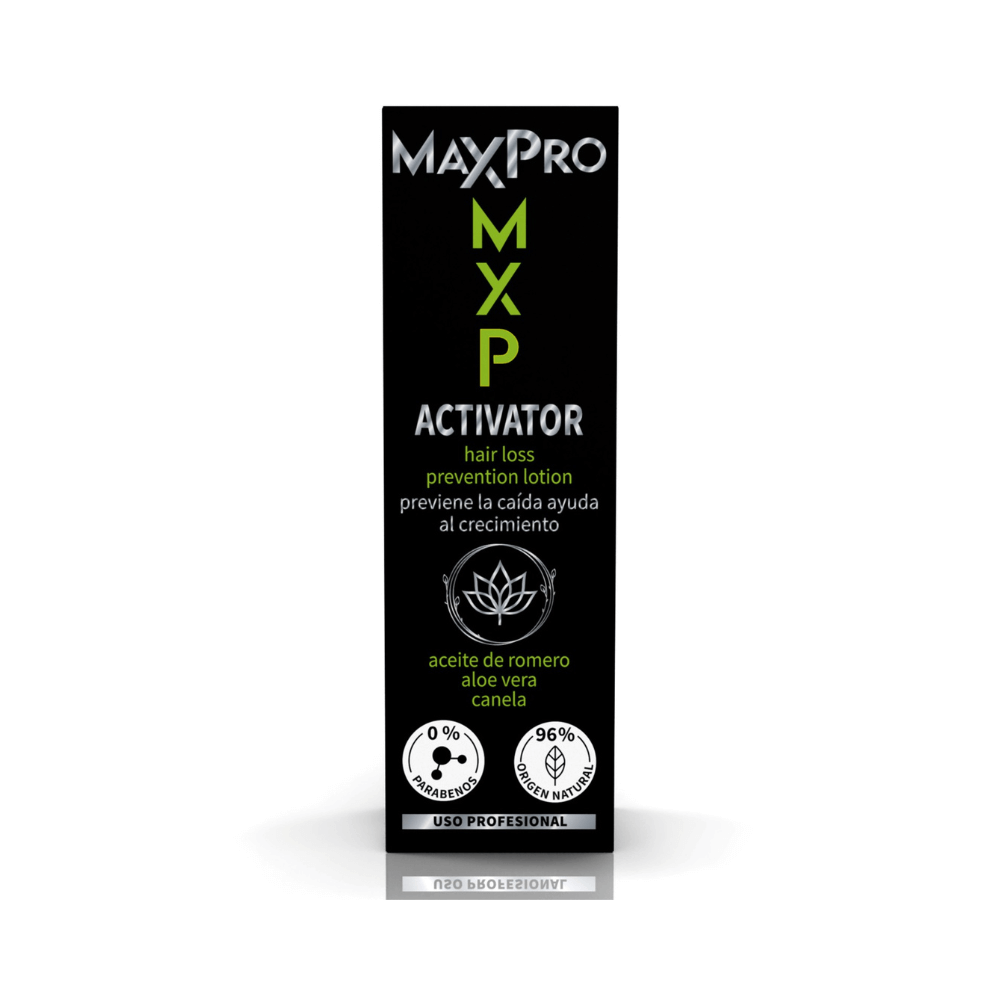 MAXPRO Activator – Loción Preventiva Anticaída con Romero, Aloe Vera y Canela (125 ml) - Inzi Cosmeticos