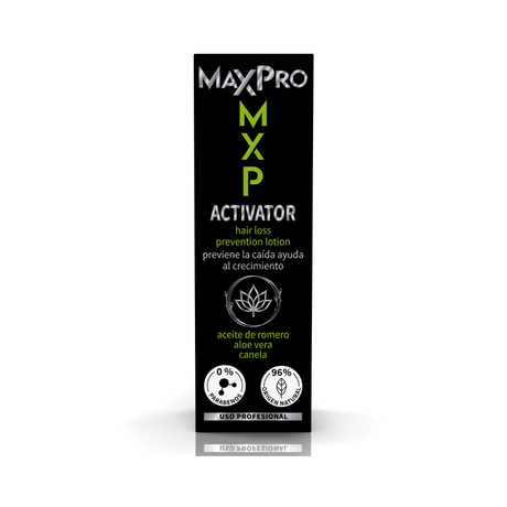 MAXPRO Activator – Loción Preventiva Anticaída con Romero, Aloe Vera y Canela (125 ml) - Inzi Cosmeticos