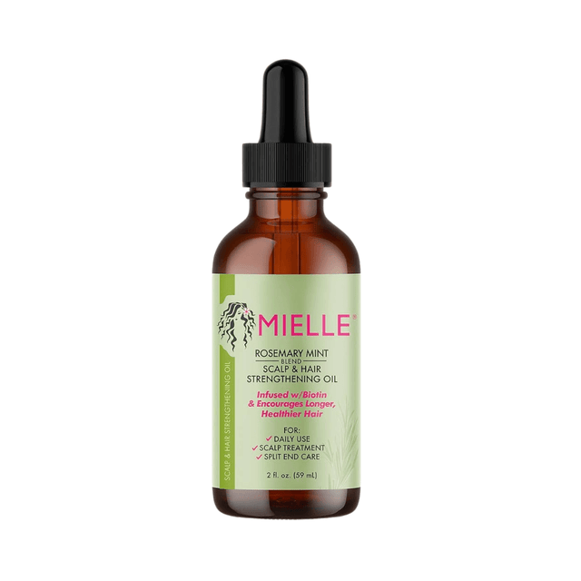 Mielle Organics - Aceite Fortalecedor Romero & Menta 59 ml - Inzi Cosmeticos