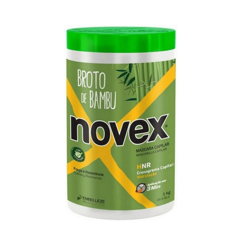 Novex - Broto De Bambu - Bambu Mascarilla Capliar - 1000g - Inzi Cosmeticos