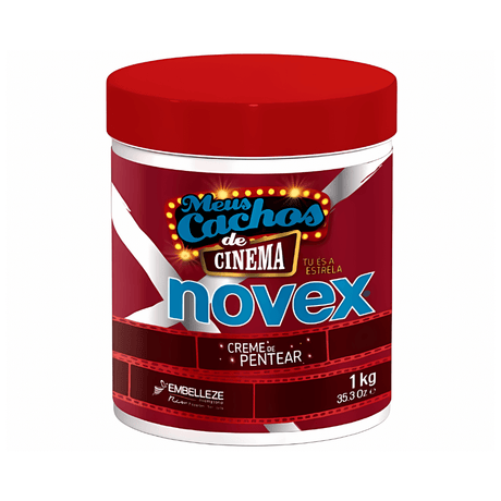 Novex - Meus Cachos De Cinema - Creme De Pentear - 1000g - Inzi Cosmeticos