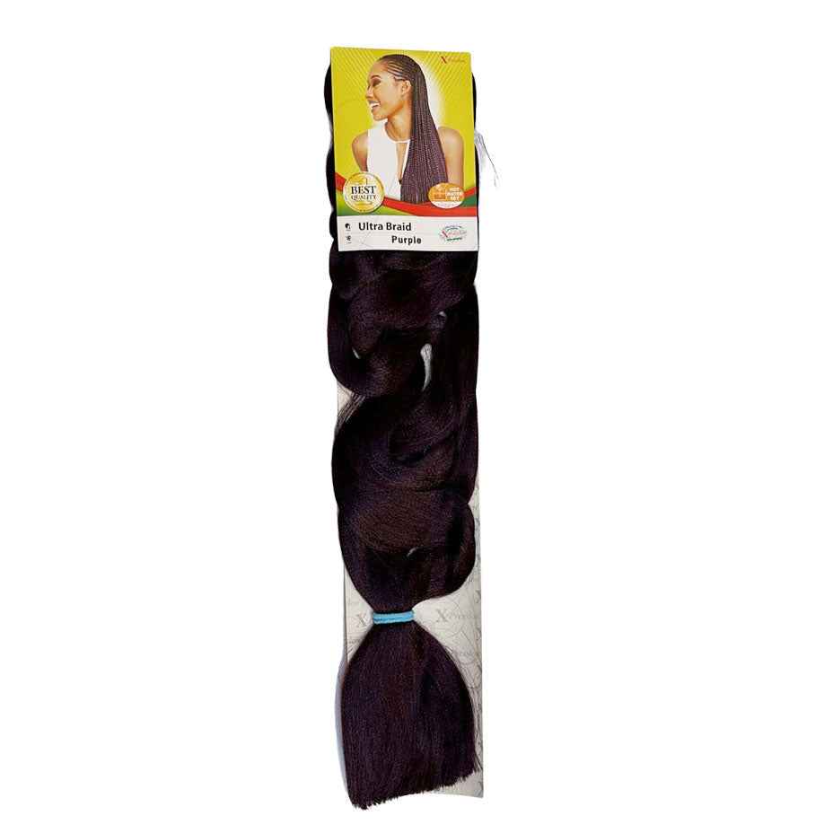 X-pression - Ultra Braid - Extensión De Pelo - Para Trenzar - 208 Cm - 165 G - De Un Solo Color