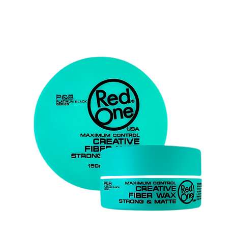 Red One - Creative Fiber Wax - Strong & Matte - 150 Ml - Inzi Cosmeticos