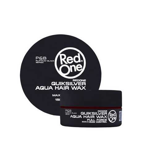 Red One - Quiksilver - Aqua Hair Wax - Full Force - 150ml - Inzi Cosmeticos