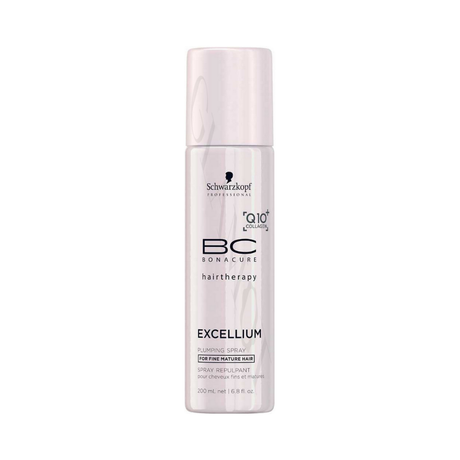 Schwarzkopf - BC Excellium Plumping Spray Sin Aclarado Cabello Fino y Maduro - 200 Ml - Inzi Cosmeticos