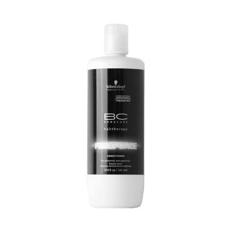 Schwarzkopf - BC Fiber Force Fortifying Acondicionador - 1000 Ml - Inzi Cosmeticos