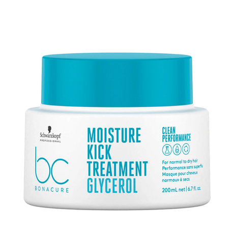Schwarzkopf - BC Moisture Kick Treatment - 200 Ml - Inzi Cosmeticos