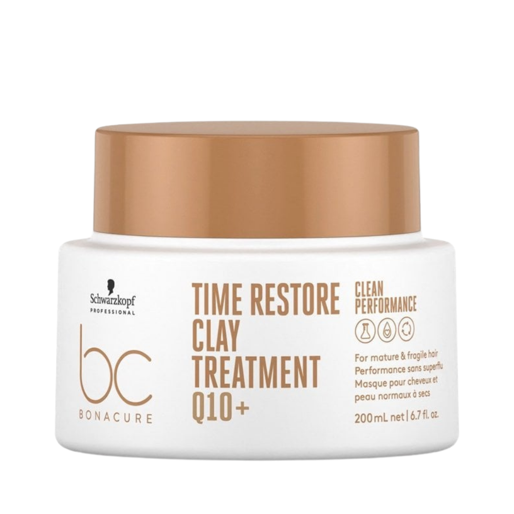 Schwarzkopf - BC Time Resotore Tratamiento Q10+ - 200 Ml - Inzi Cosmeticos