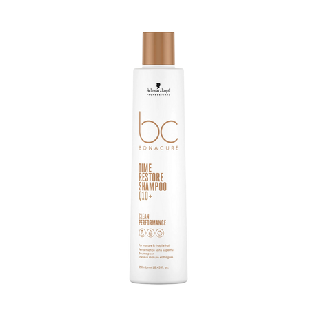 Schwarzkopf - BC Time Restore Champú - 250 Ml - Inzi Cosmeticos