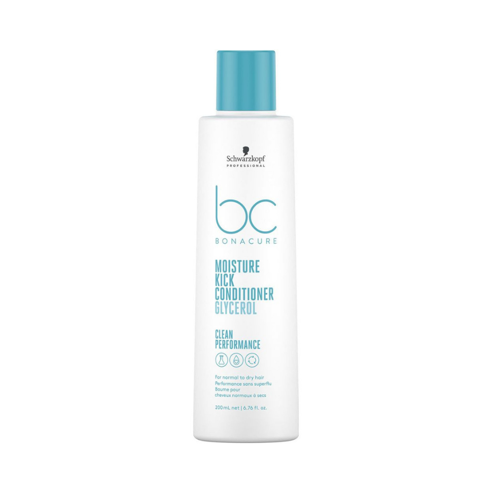 Schwarzkopf - BC Moisture Kick Acondicionador Sin Siliconas - 200 ml - Inzi Cosmeticos
