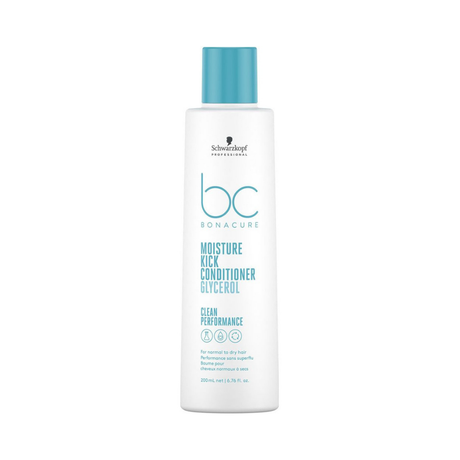 Schwarzkopf - BC Moisture Kick Acondicionador Sin Siliconas - 200 ml - Inzi Cosmeticos