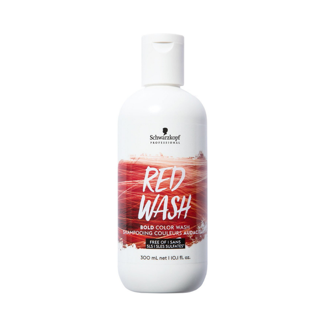 Schwarzkopf - Bold Color Wash Rojo - 300 Ml - Inzi Cosmeticos