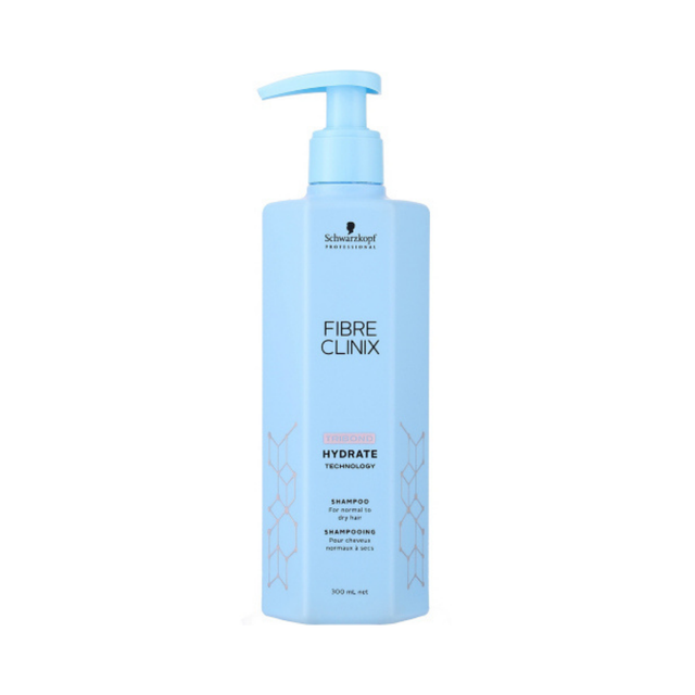 Schwarzkopf - Fibre Clinix Champú Hidratante - 300 Ml - Inzi Cosmeticos