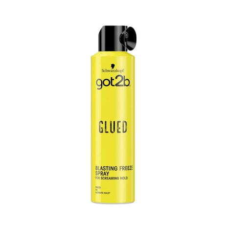 Schwarzkopf Got2b - Glued Blasting Freeze - Laca Fijación Extrema - 300 ml - Inzi Cosmeticos