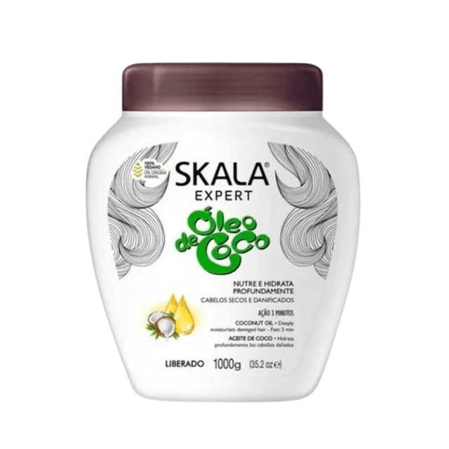 Skala - Crema De Tratamiento - Oleo De Coco - 1000g - Inzi Cosmeticos