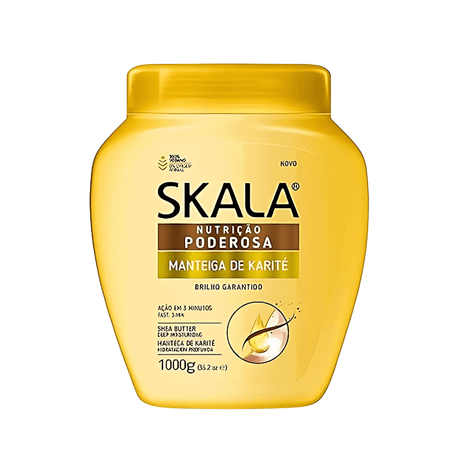 Skala - Manteca De Karité - Mascarilla Nutrición Poderosa - 1000g - Inzi Cosmeticos